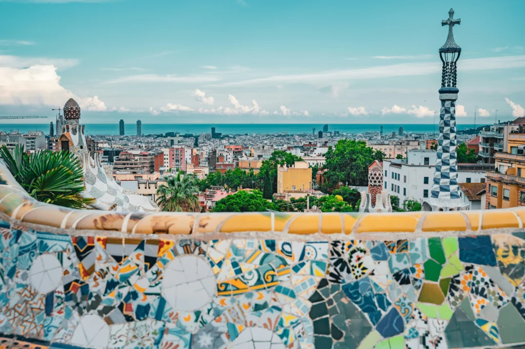 Barcelone vue ville
