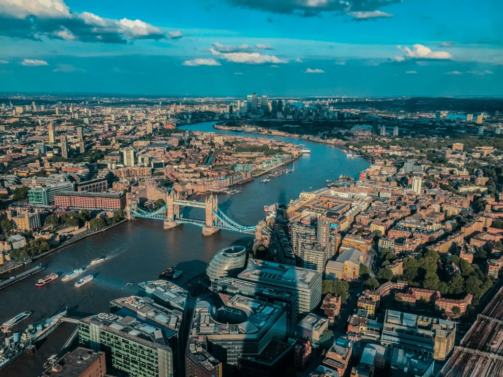 vue panorama londres